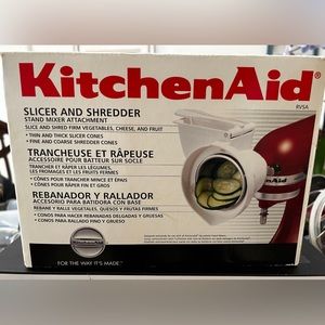KitchenAid Mixer Slicer and Shredder Attachment